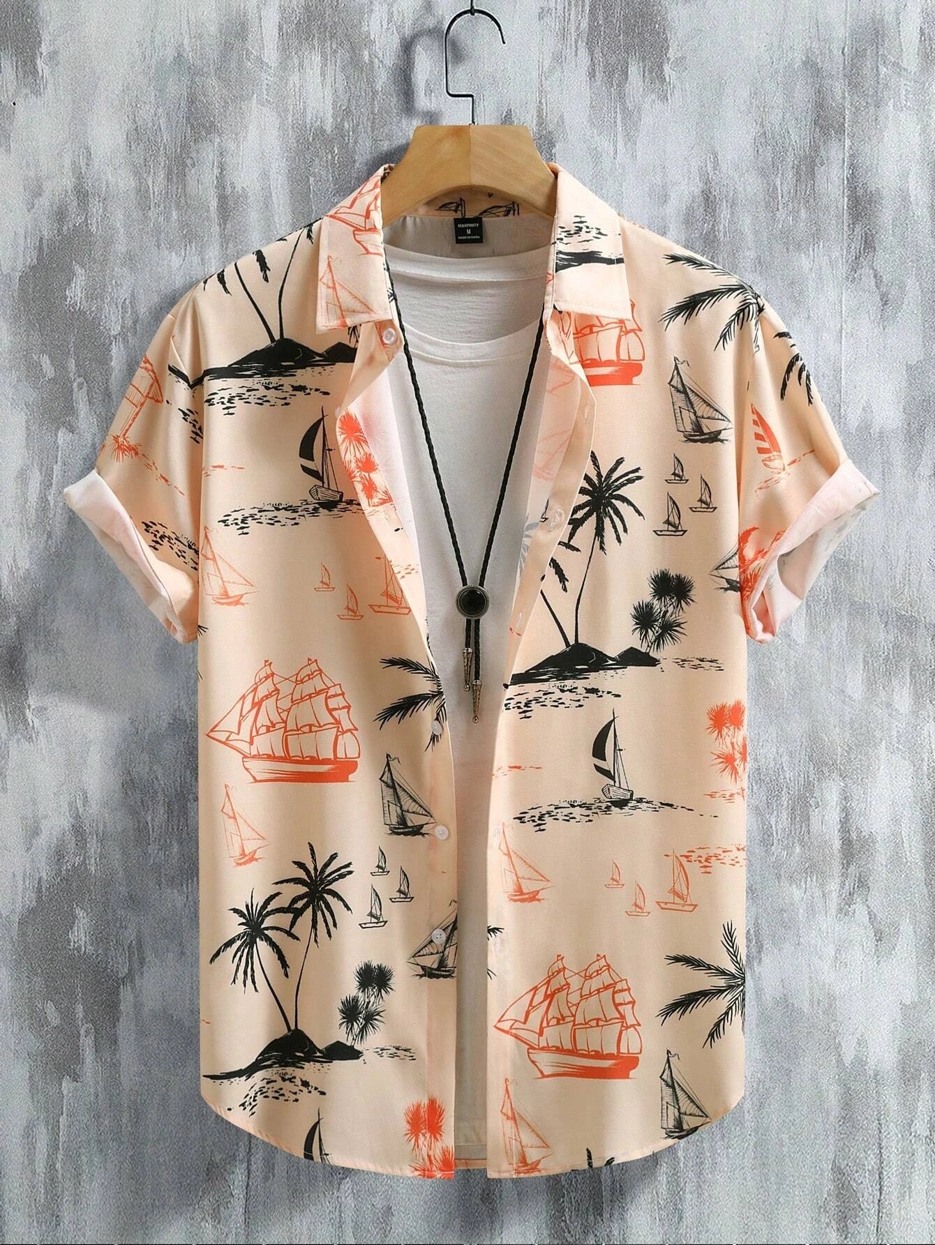 Umberto · Camicia Grafica Rilassata