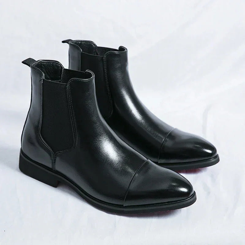 Massimo · Stivaletti eleganti in pelle