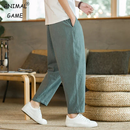 Nicola · Pantaloni informali in lino