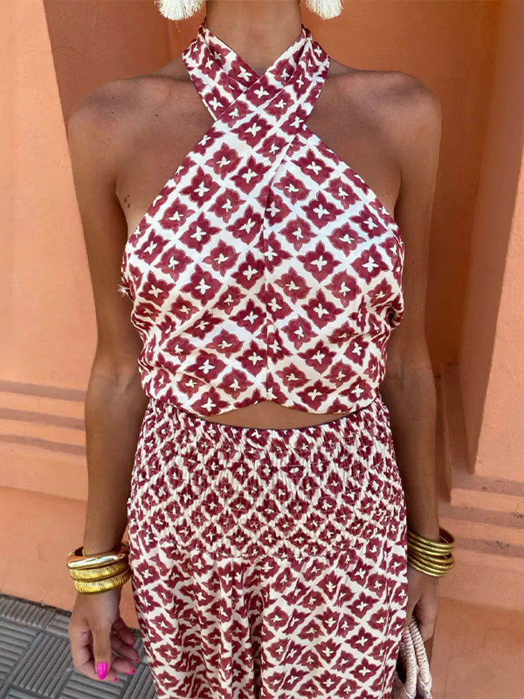 Elsa · Completo elegante con spalle scoperte