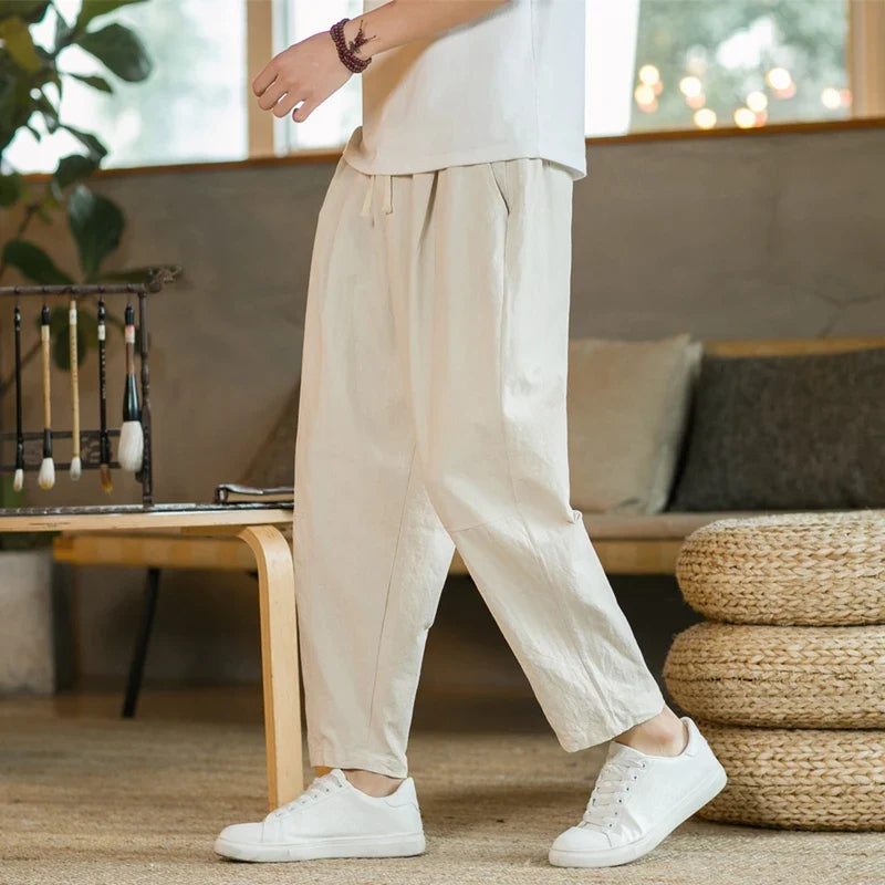 Nicola · Pantaloni informali in lino