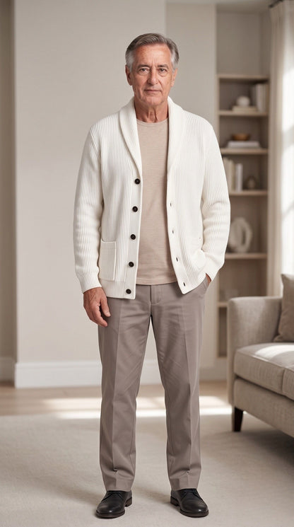 Carlo · Cardigan in Lana Coccola