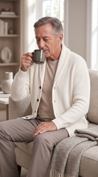 Carlo · Cardigan in Lana Coccola