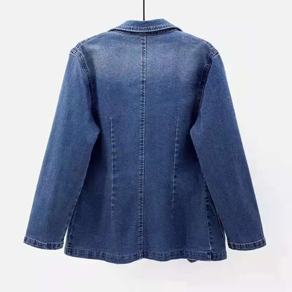 Clelia · Giacca di Denim Rilassata