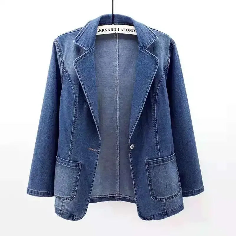 Clelia · Giacca di Denim Rilassata