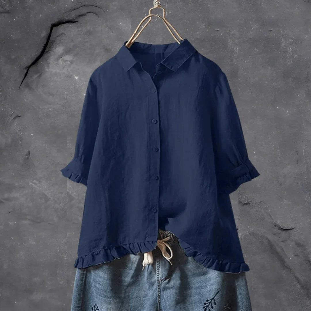 Amalia · Blusa raffinata a mezza manica