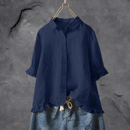 Amalia · Blusa raffinata a mezza manica