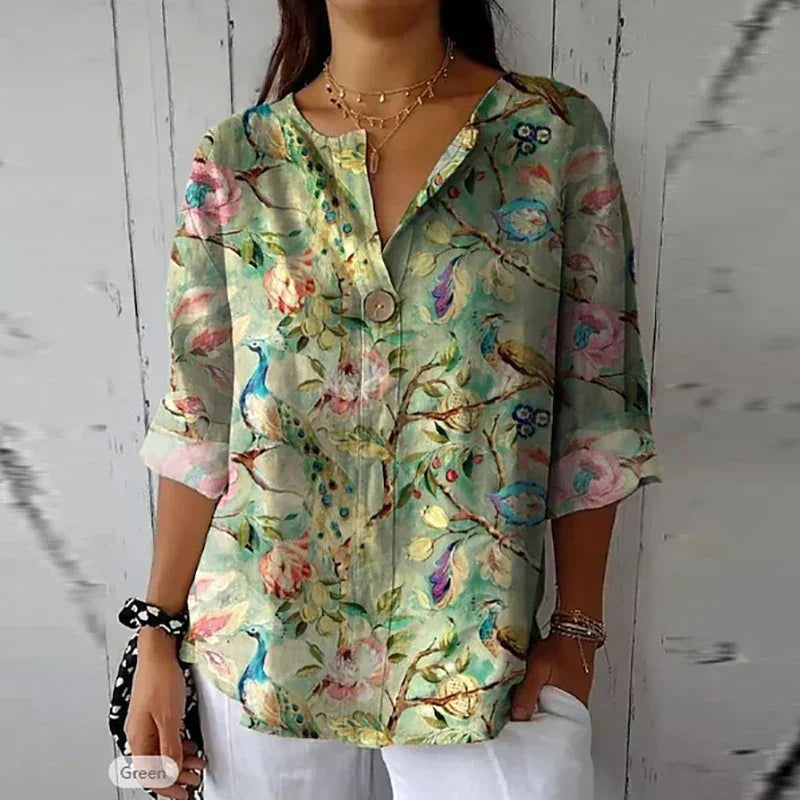 Novella · Blusa Floreale