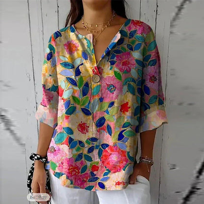 Novella · Blusa Floreale