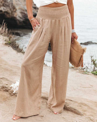 Nives · Pantaloni in Lino Leggero