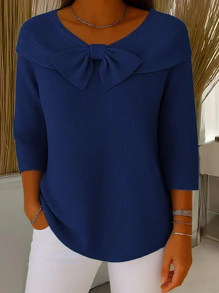 Trinidad · Maglia con fiocco e Girocollo