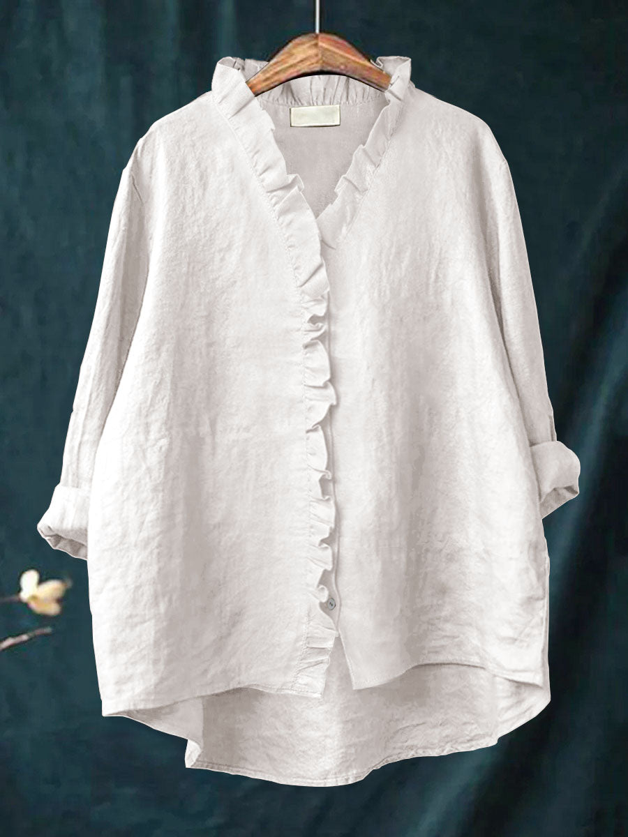Romina · Blusa con Volant Morbido