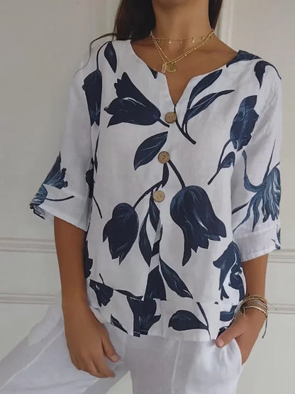 Rachele · Blusa Floreale