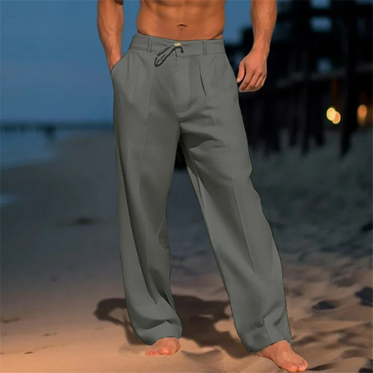 Ettore · Pantaloni in Lino Rilassati
