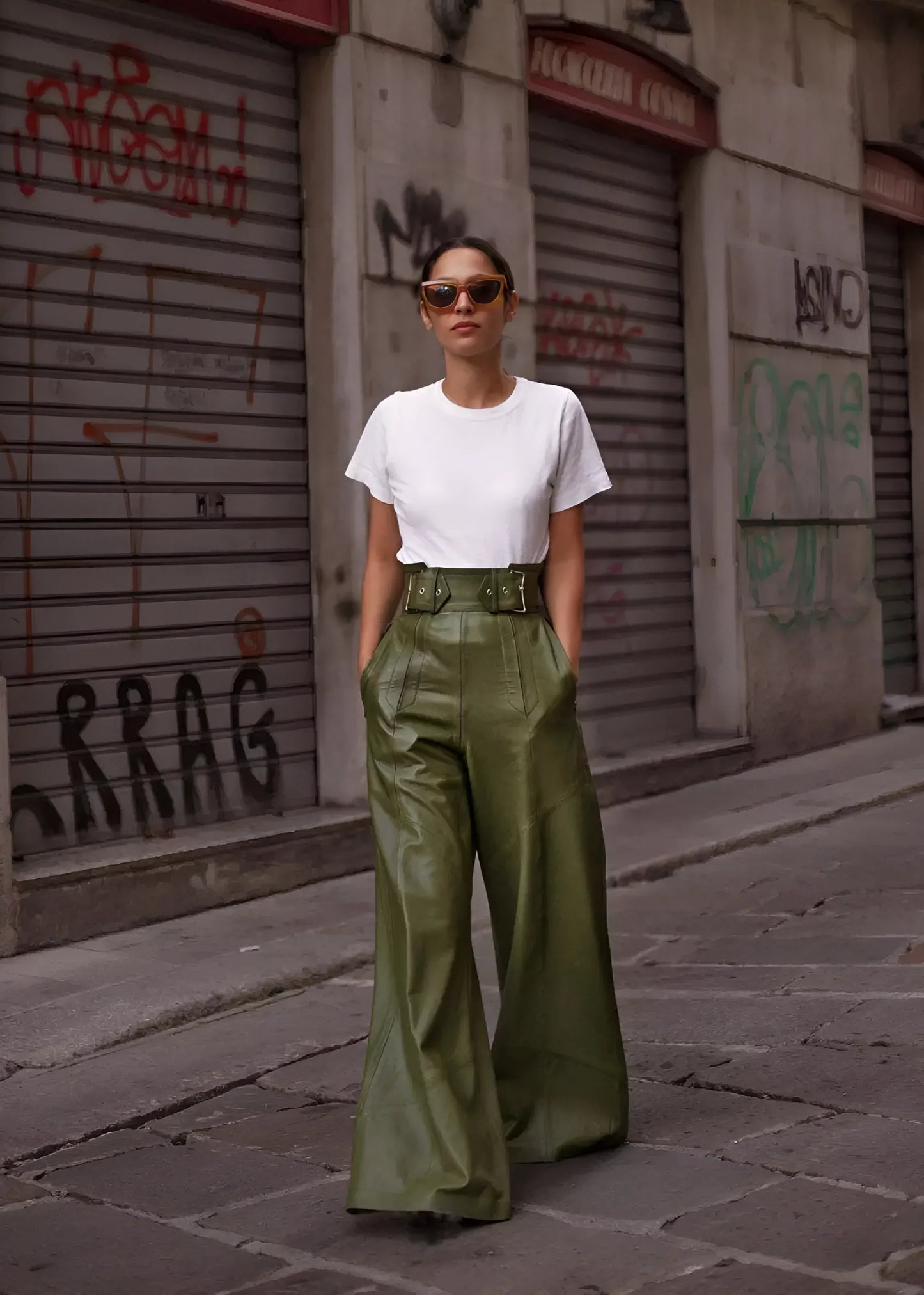 Renata · Comodi pantaloni a gamba larga