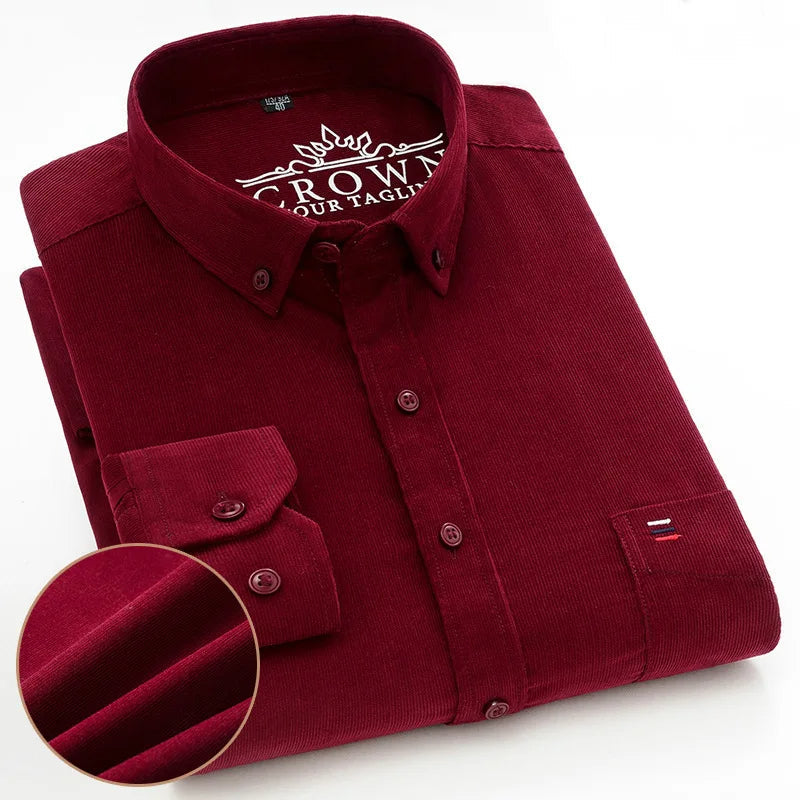 Furio · Camicia di Velluto a Coste di Lusso