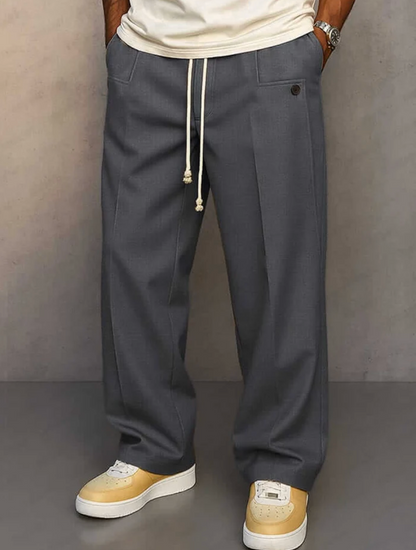 Elio | Pantaloni fluidi con vita regolabile
