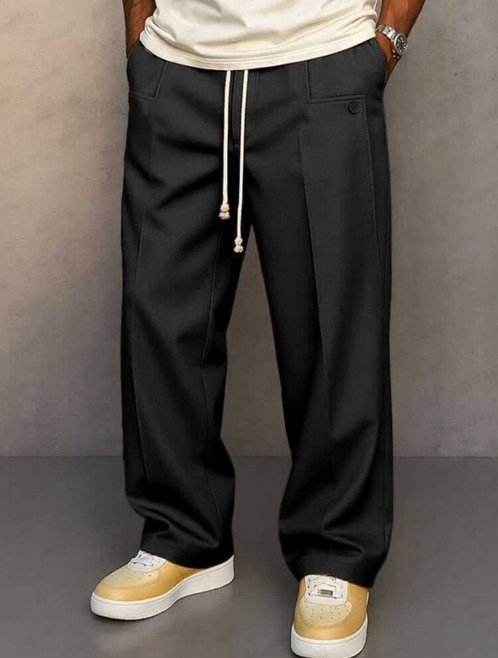 Pantaloni Elio neri