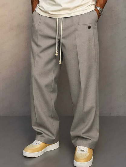 Elio | Pantaloni fluidi con vita regolabile