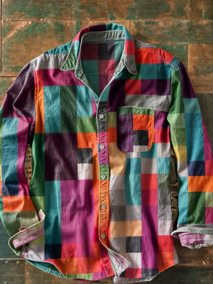 Ettore · Camicia in cotone giocosa