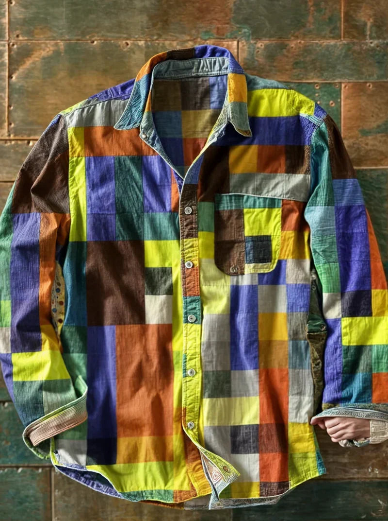 Ettore · Camicia in cotone giocosa
