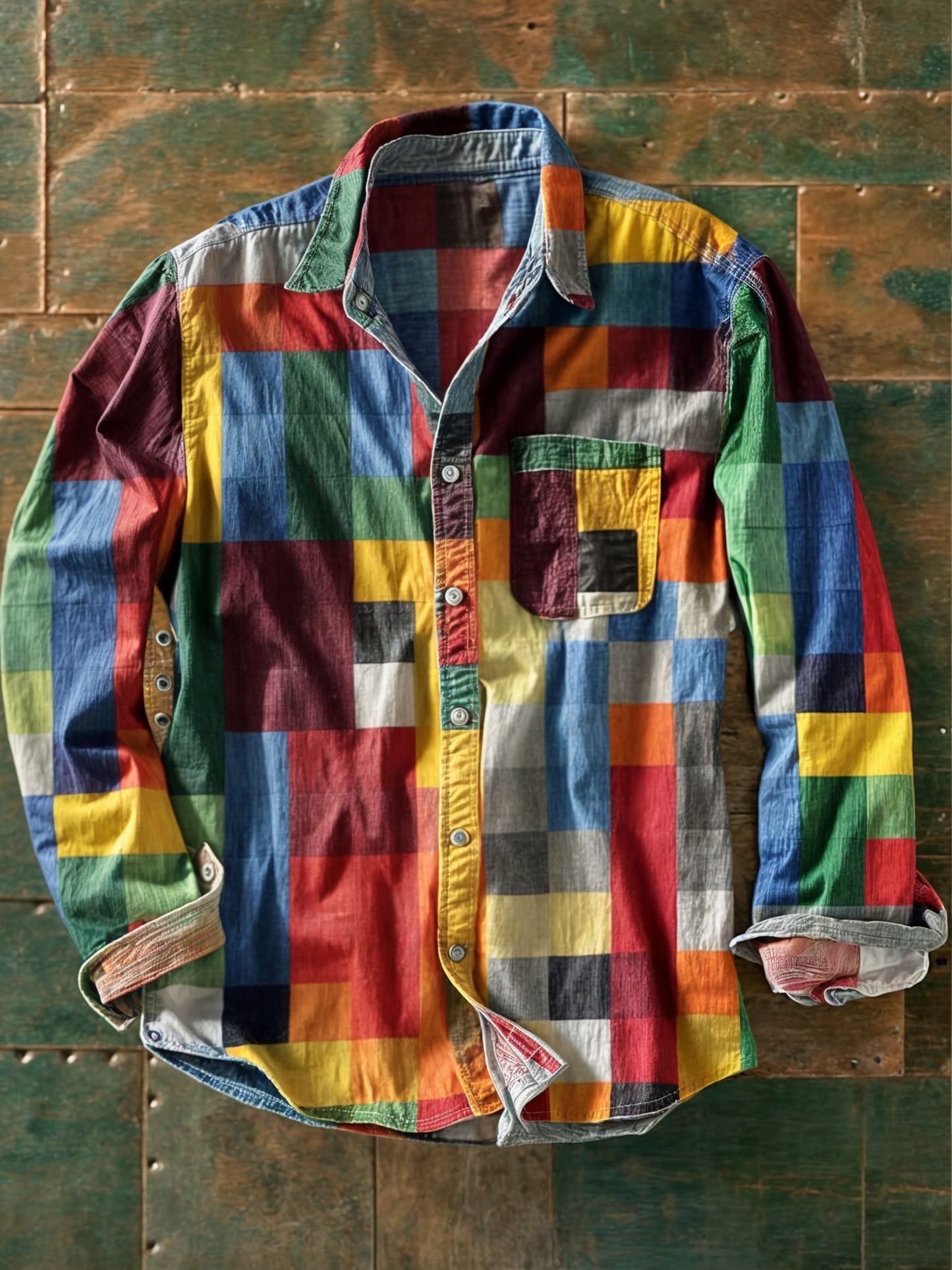 Ettore · Camicia in cotone giocosa