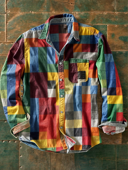 Ettore · Camicia in cotone giocosa