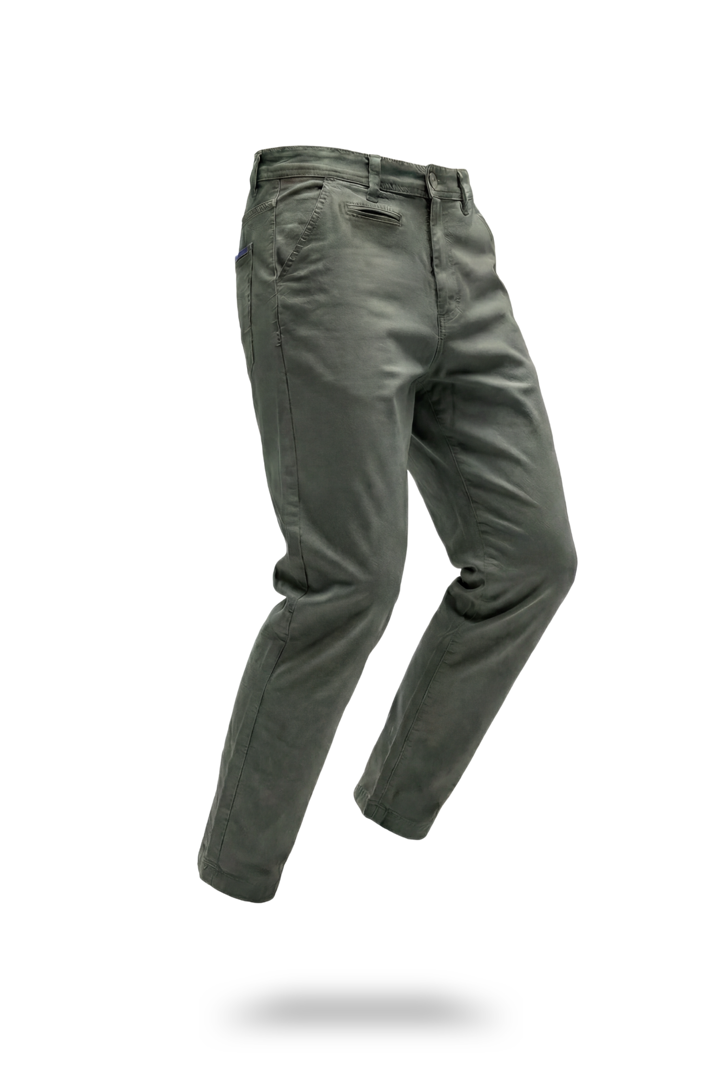 Evandro · Pantalone 7/8 Kaki — still su fondo bianco