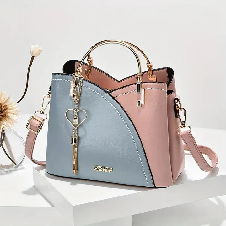 Priscilla · Elegante Borsa Bicolore