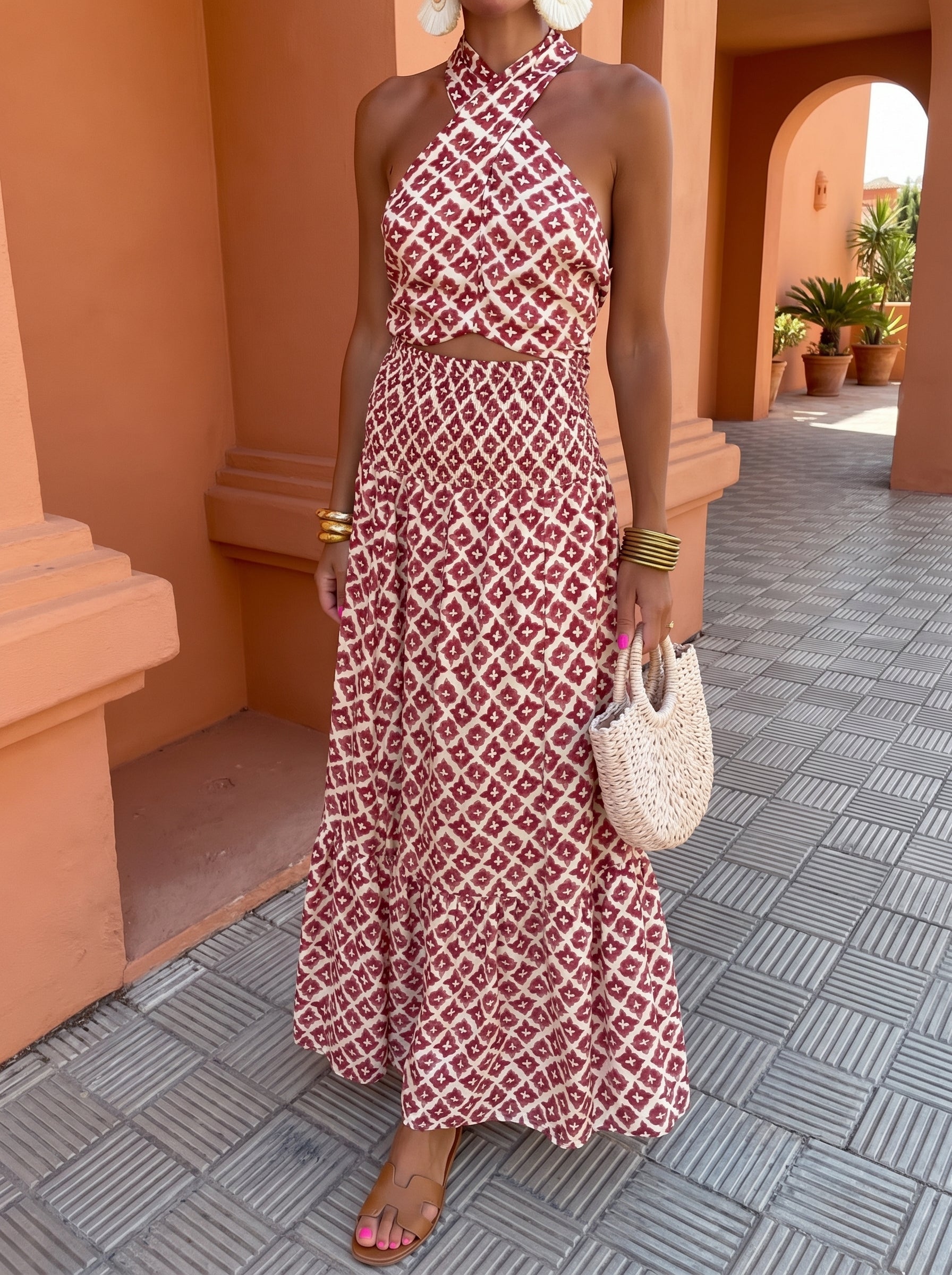 Elsa · Completo elegante con spalle scoperte
