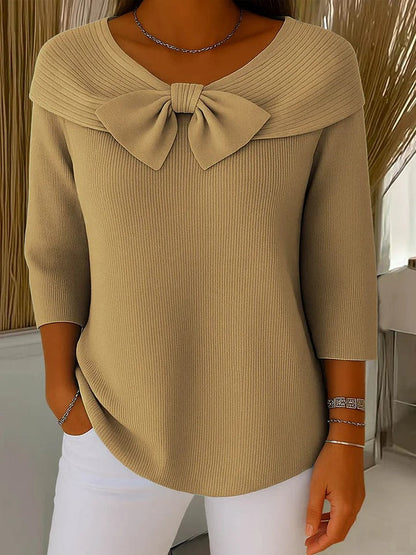 Trinidad · Maglia con fiocco e Girocollo