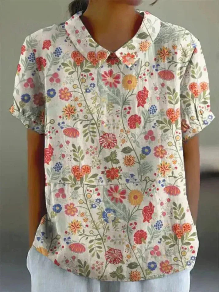 Romina · Blusa in Lino Fresco