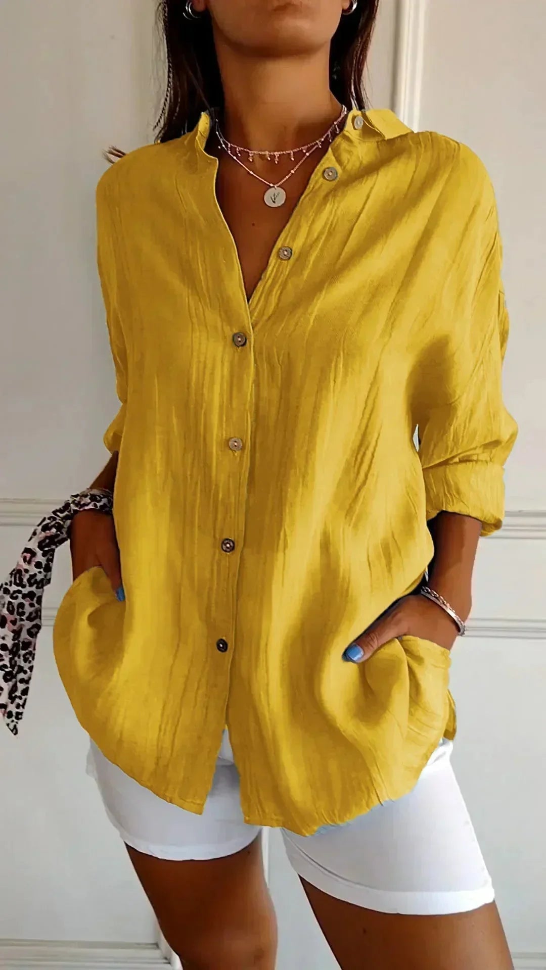 Diletta · Blusa in Cotone Senza Sforzo