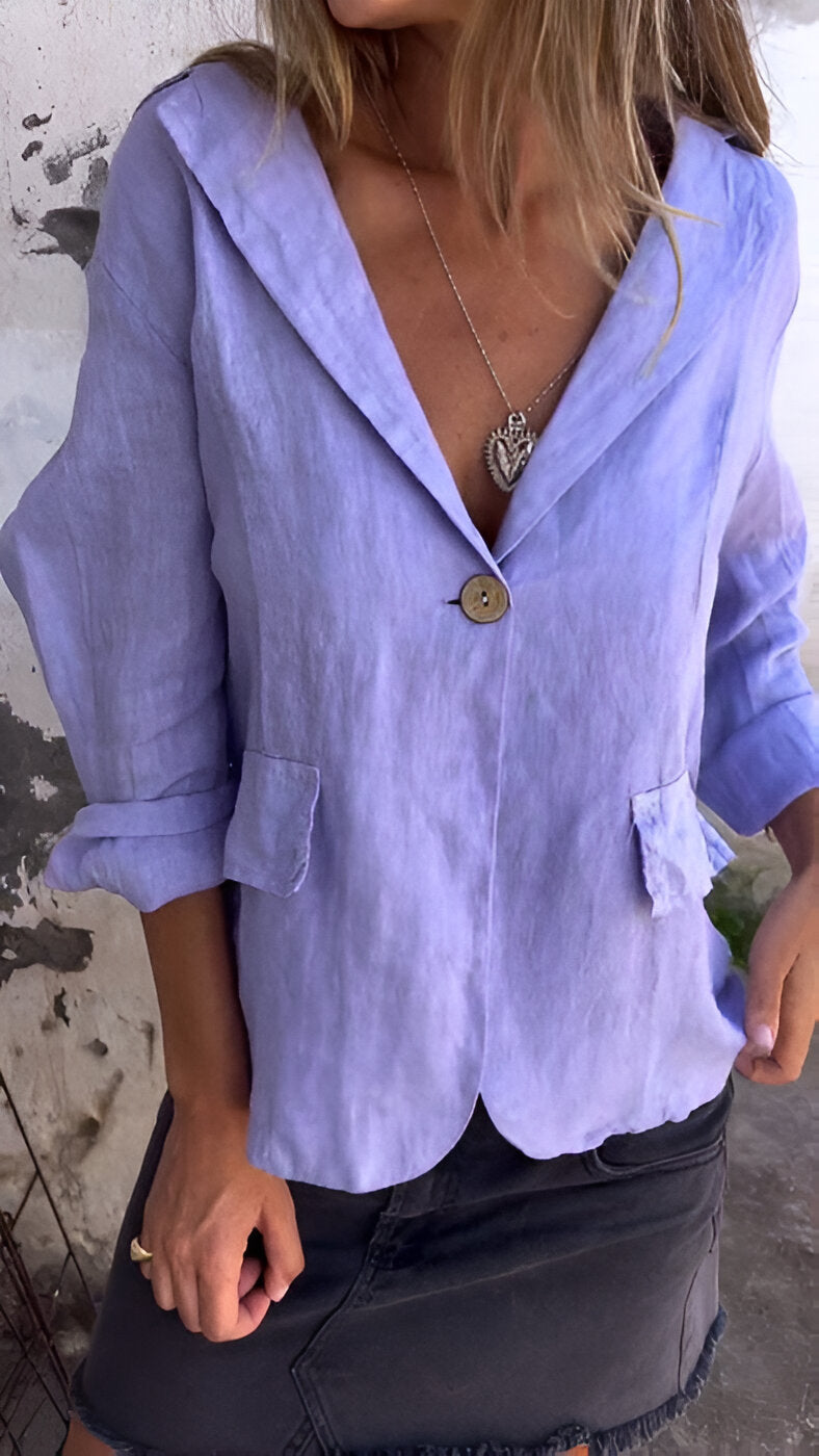 Petra · Giacca in Lino Rilassata
