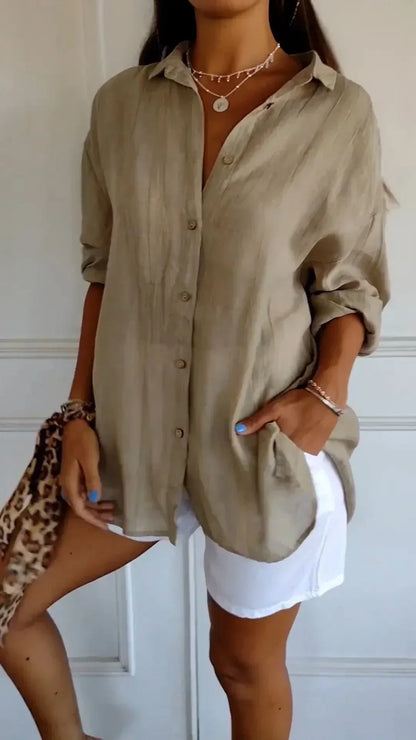 Diletta · Blusa in Cotone Senza Sforzo