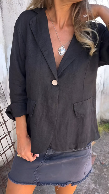 Petra · Giacca in Lino Rilassata