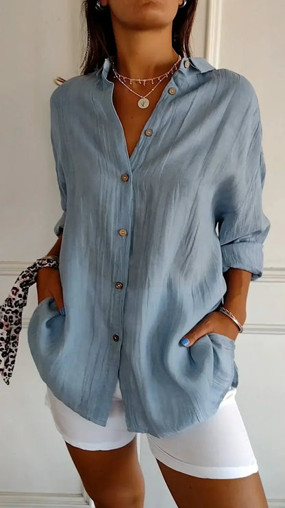 Diletta · Blusa in Cotone Senza Sforzo