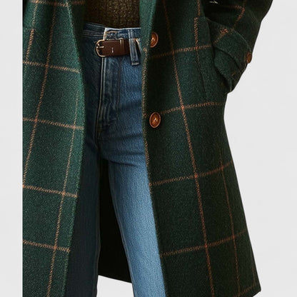 Agnese · Cappotto a Quadri Confortevole