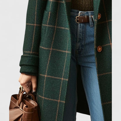 Agnese · Cappotto a Quadri Confortevole