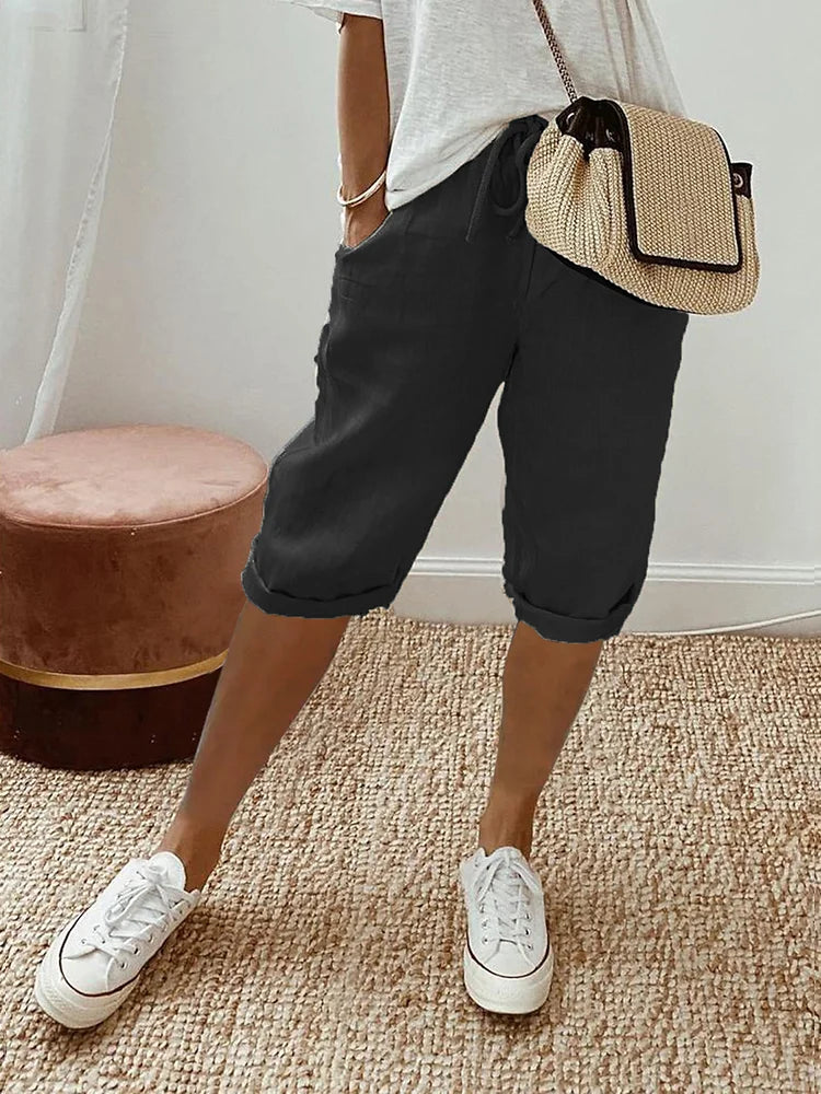 Debora · Pantaloncini in Tessuto Leggero
