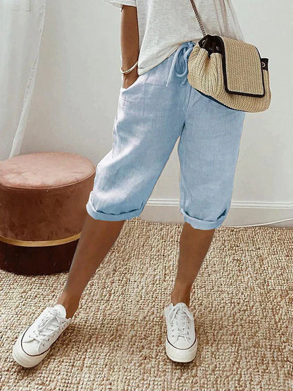 Debora · Pantaloncini in Tessuto Leggero