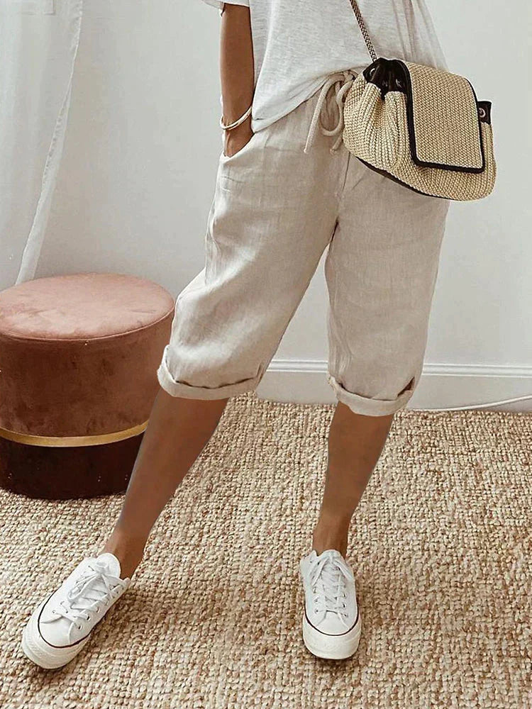 Debora · Pantaloncini in Tessuto Leggero