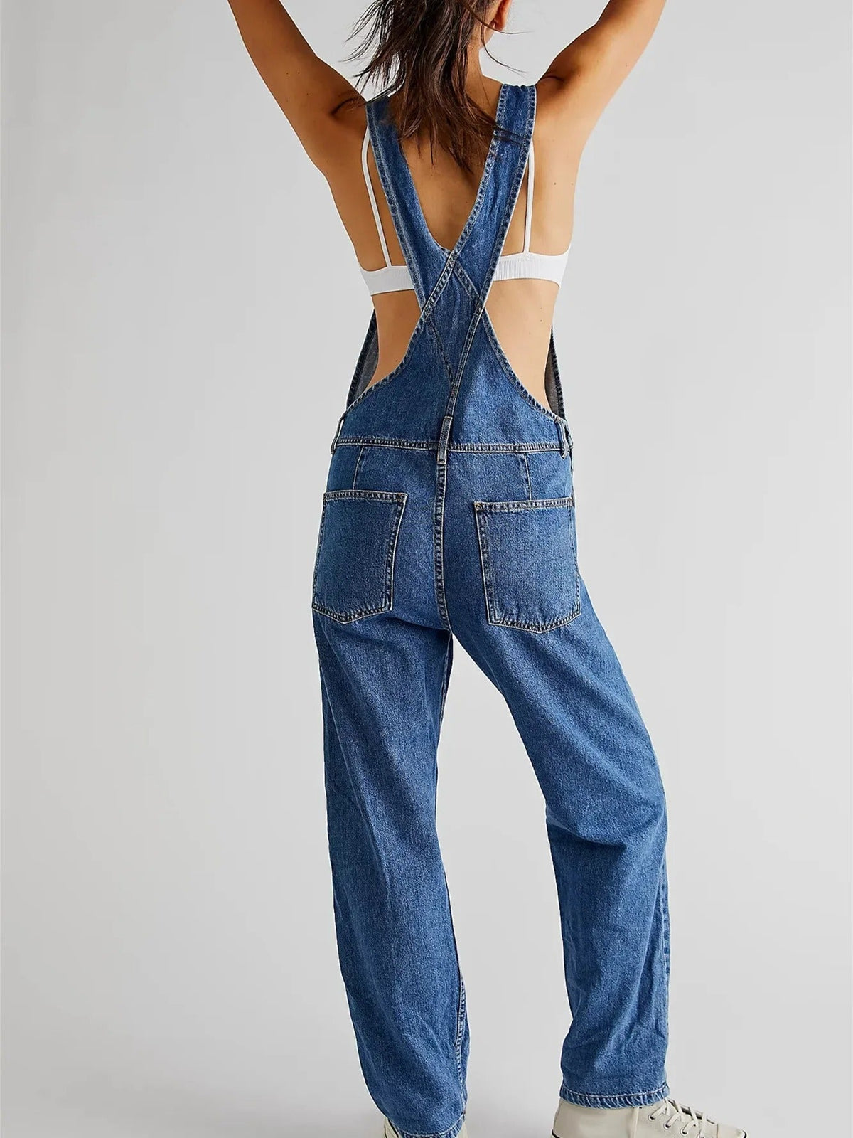 Clara | Salopette denim dal taglio morbido