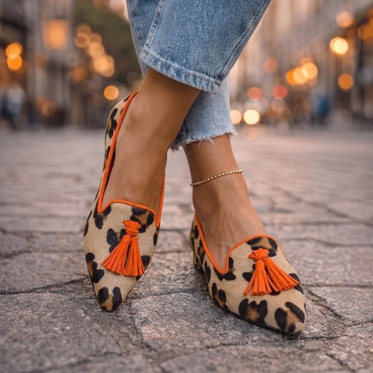 Livia · Ballerine a punta leopardate