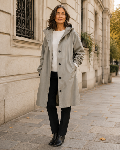 Berenice · Cappotto Trench con Cappuccio — NORTELLI