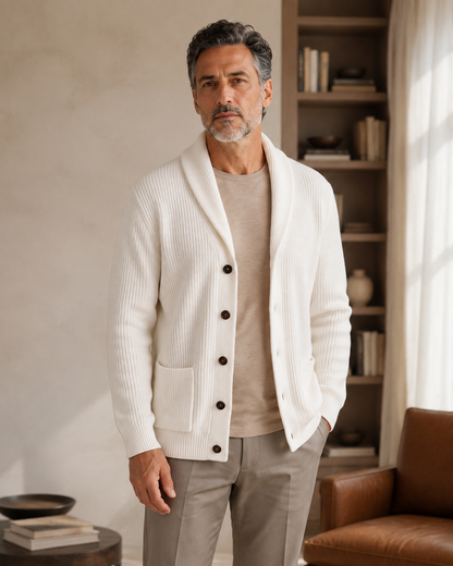 Carlo · Cardigan in Lana Coccola — NORTELLI