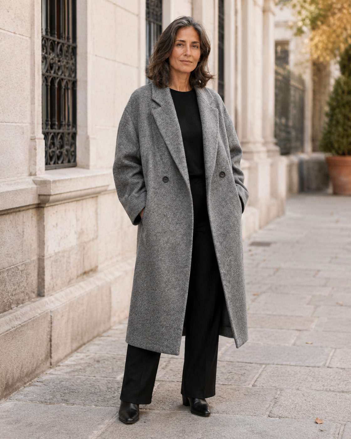 Carlotta · Cappotto lungo classico da donna — NORTELLI