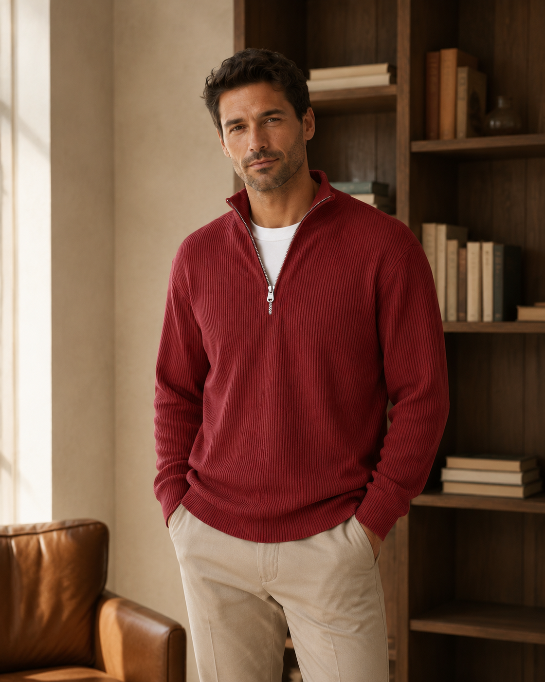 Celso · Maglione a coste confortevole — NORTELLI