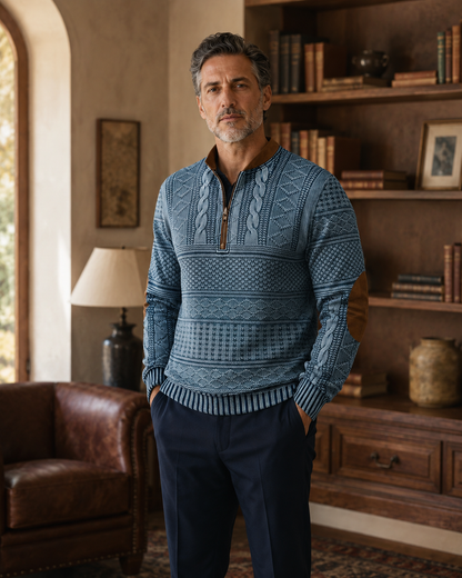 Cesare · Maglione in maglia resistente — NORTELLI