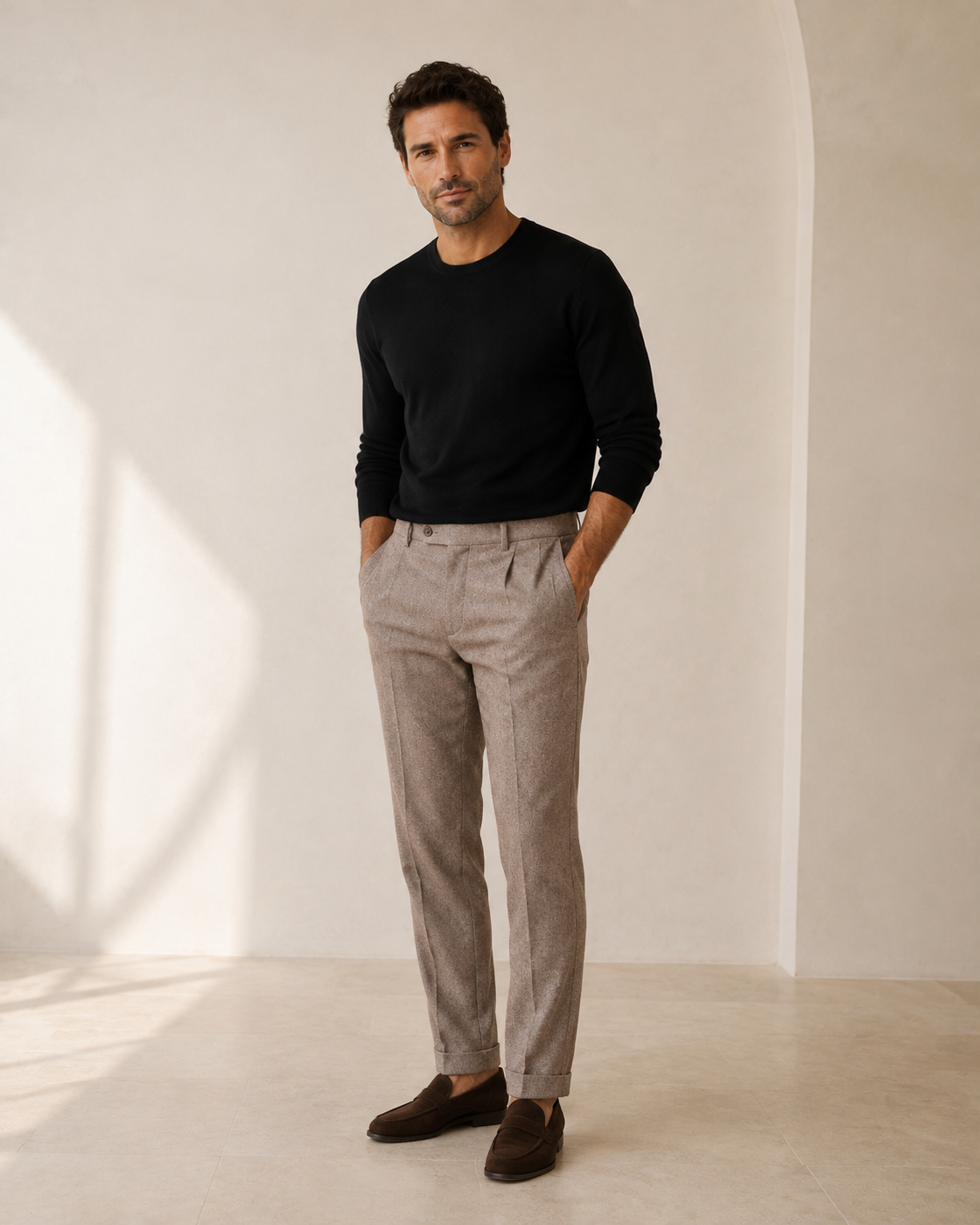 Cesare · Pantaloni Sartoriali Comodi — NORTELLI